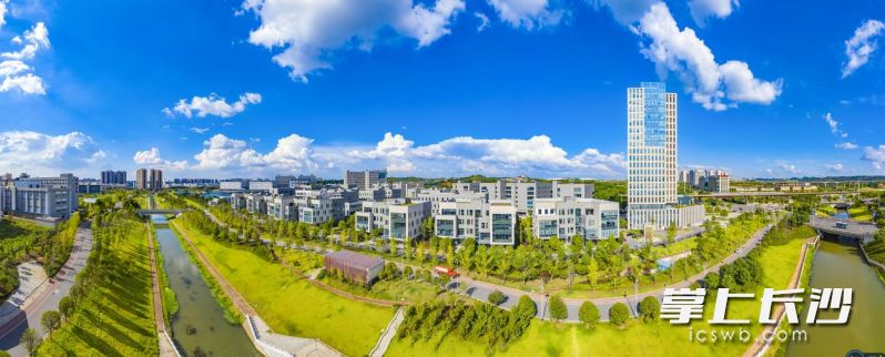 雨花经开区航拍图。 雨花经开区航拍图。