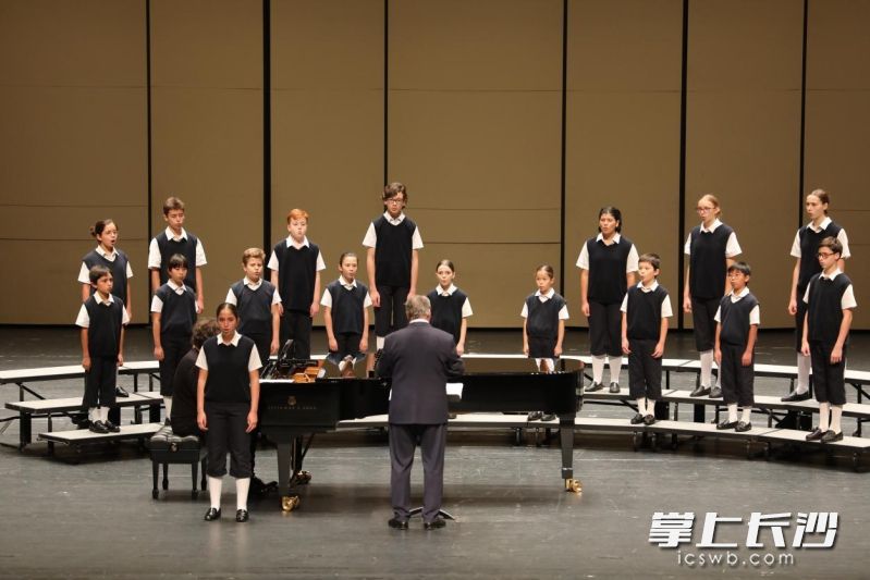 圣马可童声合唱团。 均为梅溪湖国际艺术中心大剧院供图