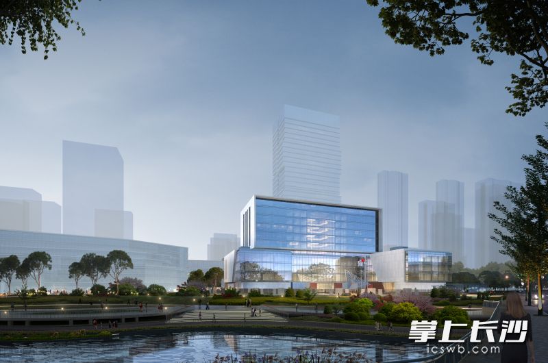 中国能建绿色民爆创新发展中心项目效果图。