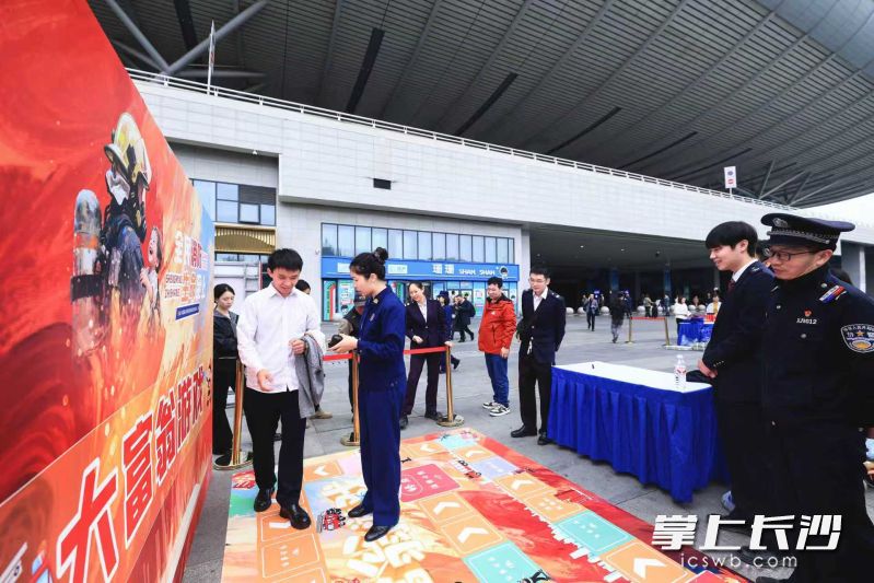 活动现场。 均为长沙晚报通讯员刘扶桑摄