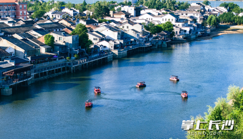 靖港古镇。 长沙晚报通讯员 刘瑞洁 供图