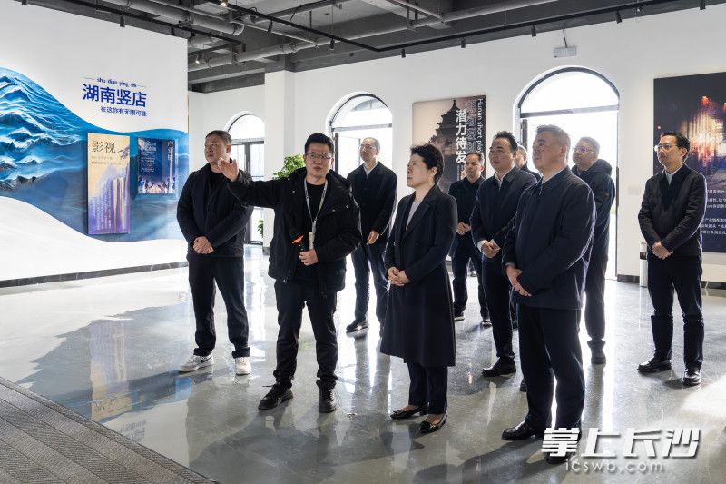 吴桂英调研微短剧产业生态建设等工作。