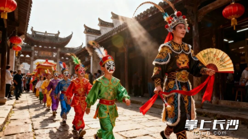 靖港古镇邀您共赴一场穿越千年的戏剧盛宴。