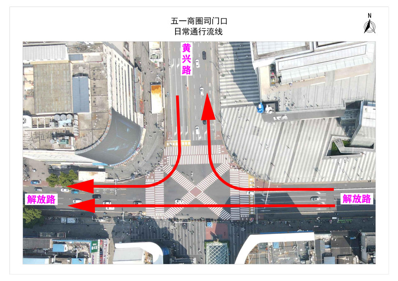 日常通行路线。