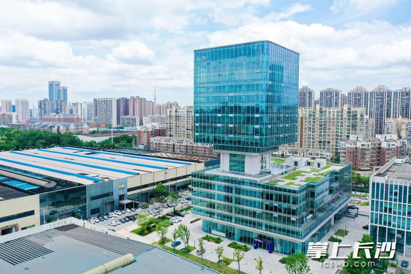 位于长沙经开区的人工智能科创园。