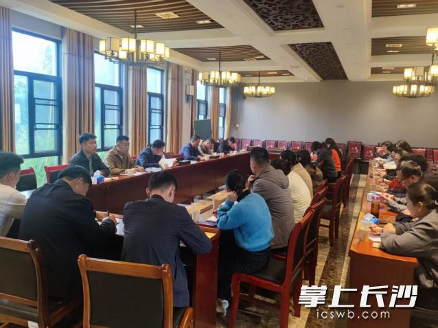 会议现场。 长沙晚报通讯员 邓娟供图 会议现场。 长沙晚报通讯员 邓娟供图