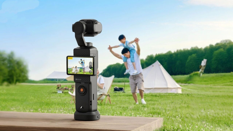 AI双目直播相机。受访人供图