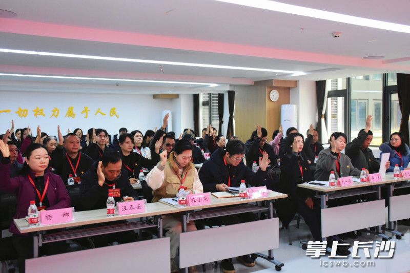 雨花区东塘街道召开第一届居民议事会第二次会议,票决2026年“民生实事”。均为全媒体记者 周游 摄 雨花区东塘街道召开第一届居民议事会第二次会议,票决2026年“民生实事”。均为全媒体记者 周游 摄