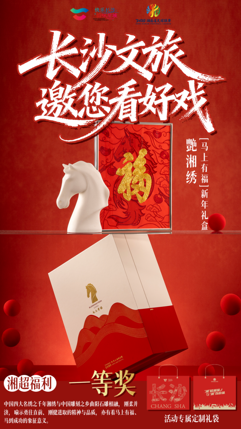 一等奖为“马上有福”新年礼盒。均为主办方供图。 一等奖为“马上有福”新年礼盒。均为主办方供图。