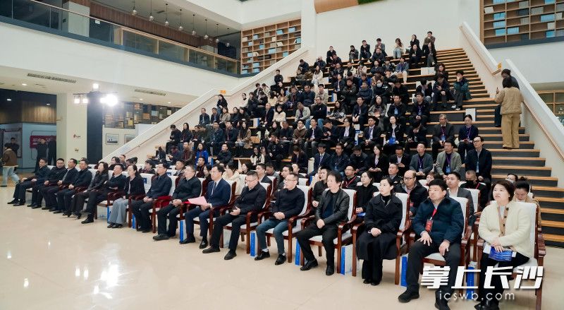 颁奖仪式现场。 均为长沙晚报全媒体记者匡小娟摄