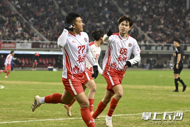 长沙队陈琪锦上添花帮助球队2-0领先。