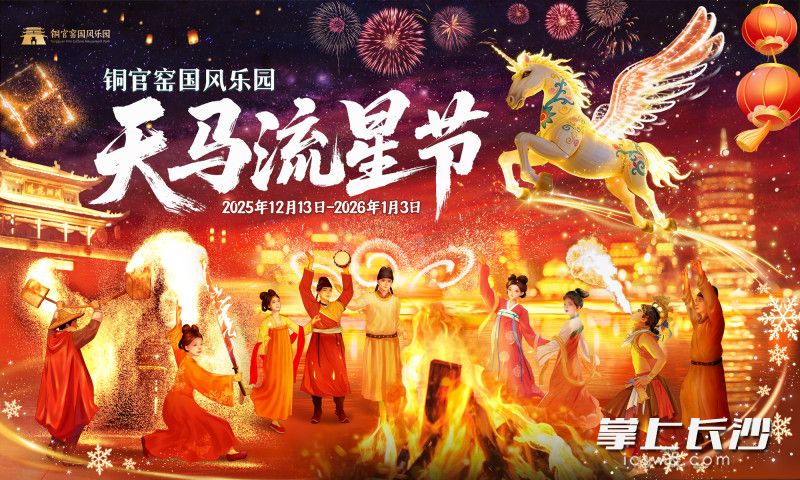 天马流星节海报。