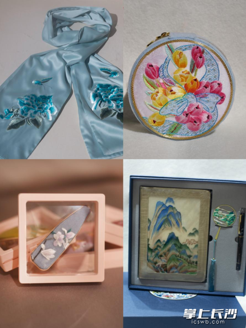 江再红团队推出的部分文创产品。