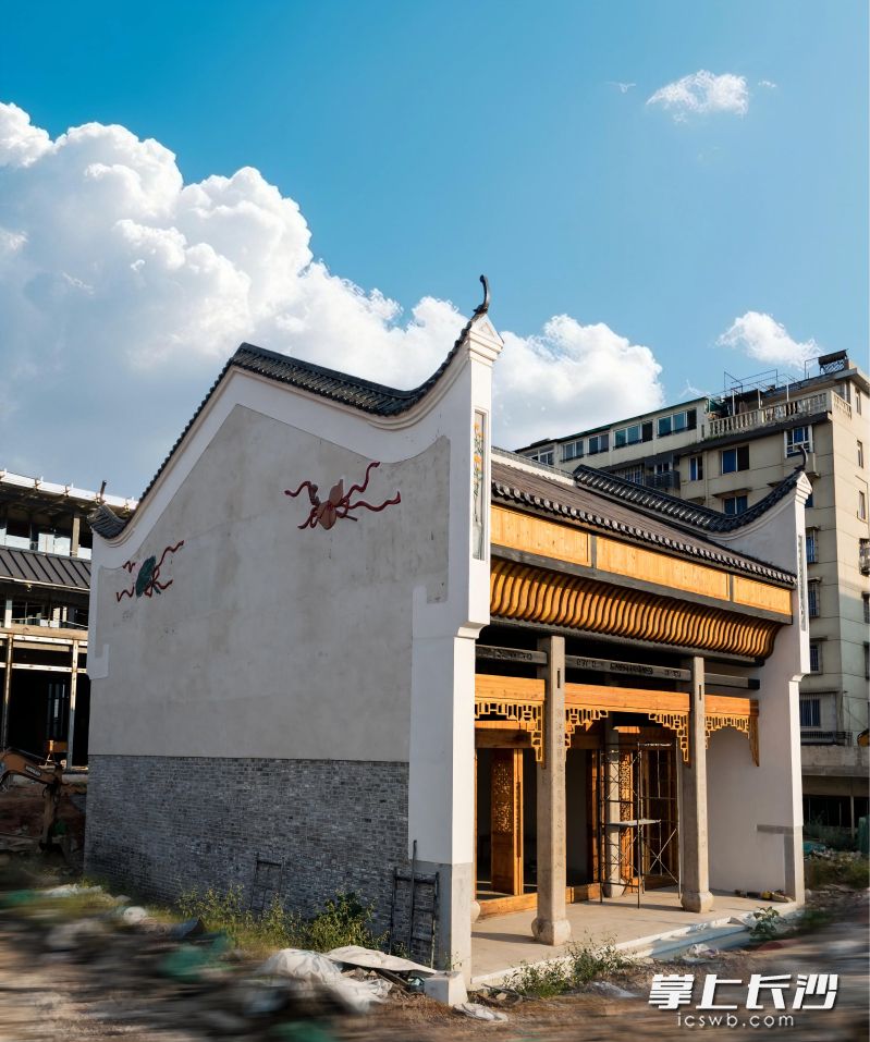 基本修复完成的天符宫。 除另注明外均为长沙晚报通讯员胡星供图 基本修复完成的天符宫。 除另注明外均为长沙晚报通讯员胡星供图