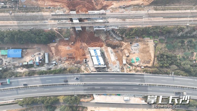 施工现场。 施工现场。