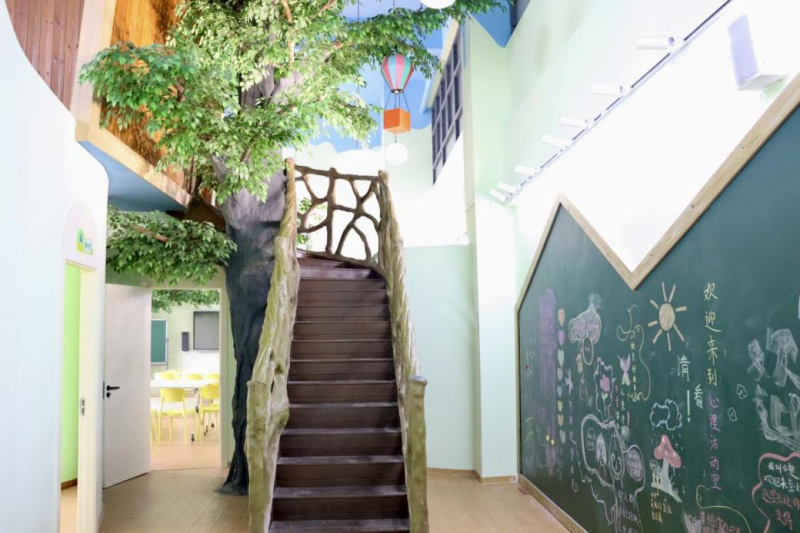 博才西江小学心理活动室。均为学校供图 博才西江小学心理活动室。均为学校供图