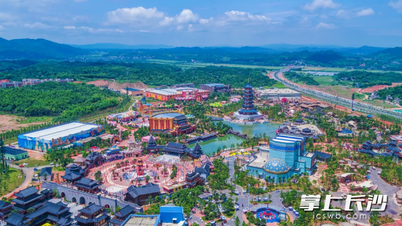 长沙方特东方神画景区。 均为宁乡市文旅广体局供图