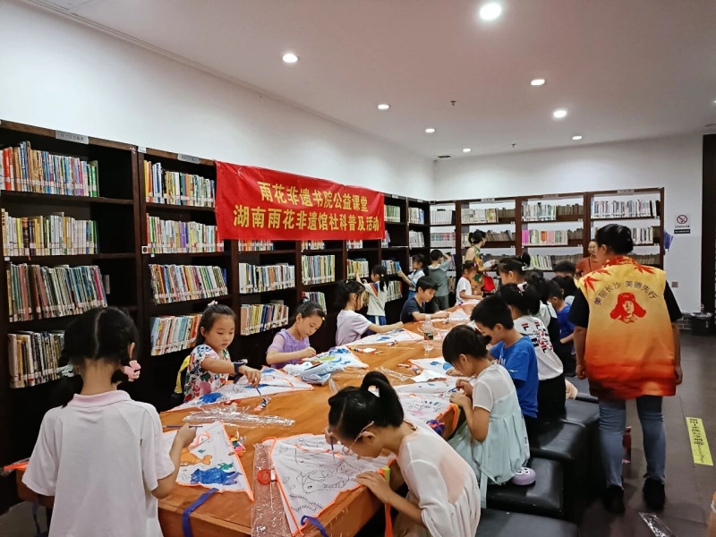 非遗分馆 均为长沙图书馆供图