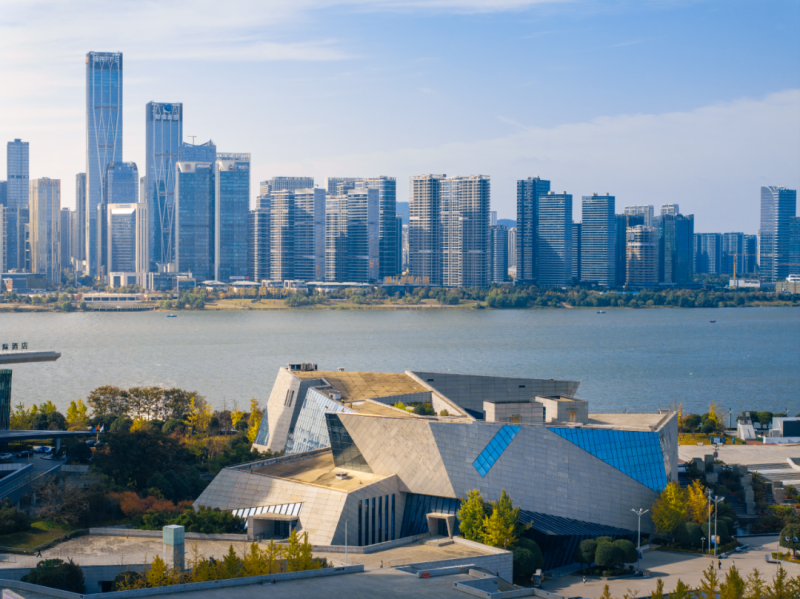 长沙图书馆全景