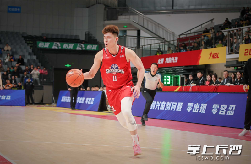 刘佳鑫在比赛中。均为勇胜俱乐部供图