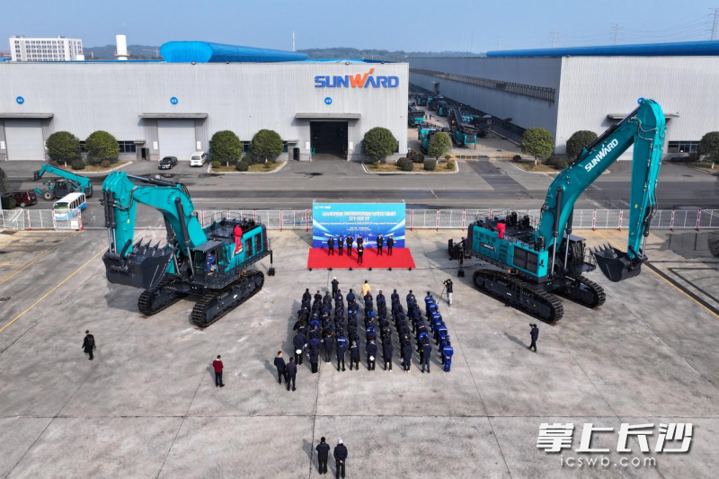 交付仪式现场。 长沙晚报通讯员 尹靖 供图