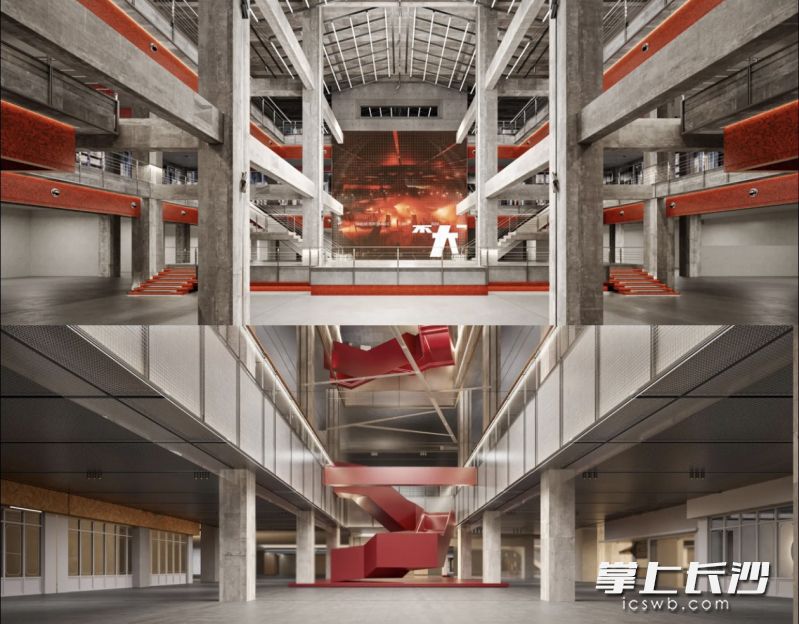 TX长沙|年轻力中心内部效果图。