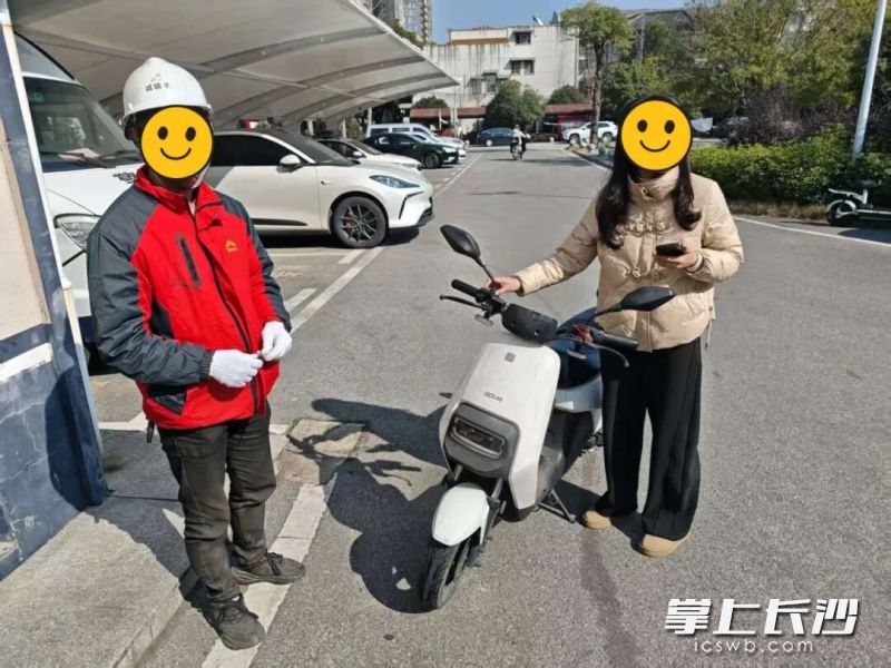 被盗电动车陆续还给群众。望城公安 供图