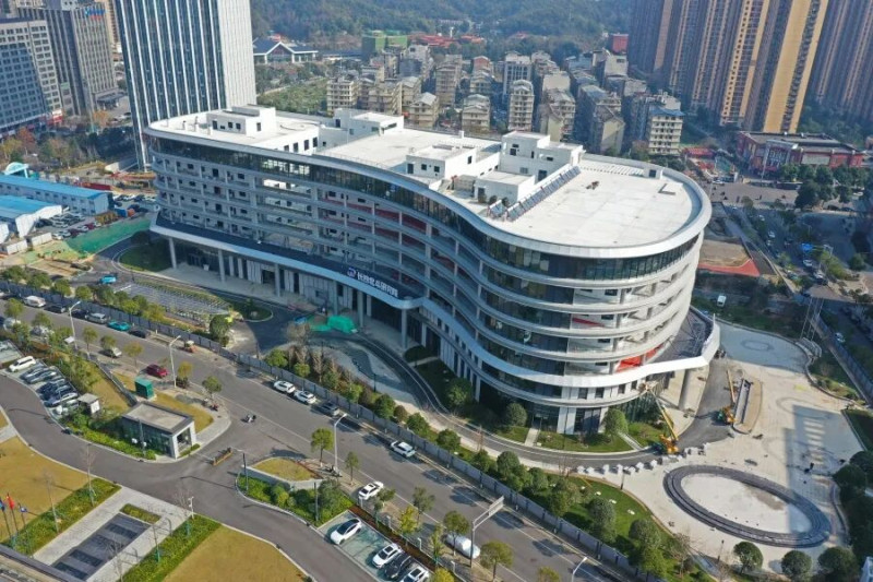 长沙北斗产业安全技术研究院总部项目将在今年投入使用。 受访者供图