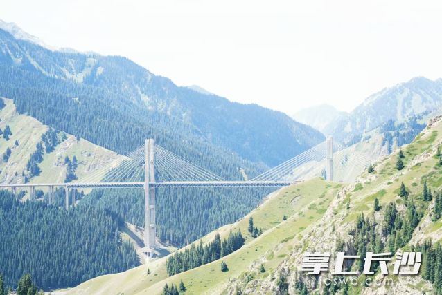 市气象台预计20日晚到22日白天，山区大到暴雪。长沙晚报全媒体记者 舒元臻 摄