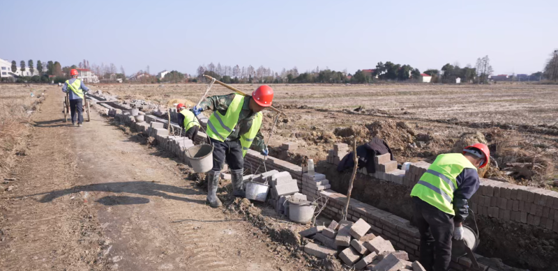 项目建设现场。