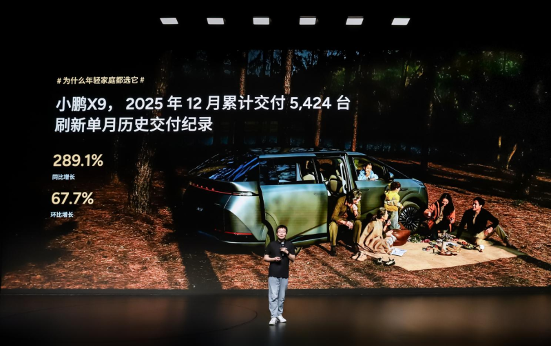 出色的销售数据印证了小鹏X9的硬实力。 活动举办方供图