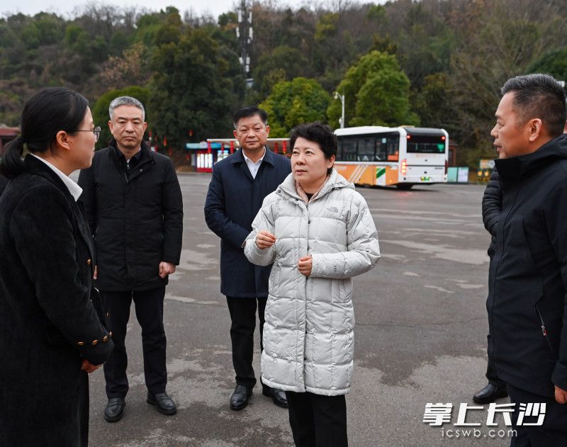 长沙生态动物园调研现场。