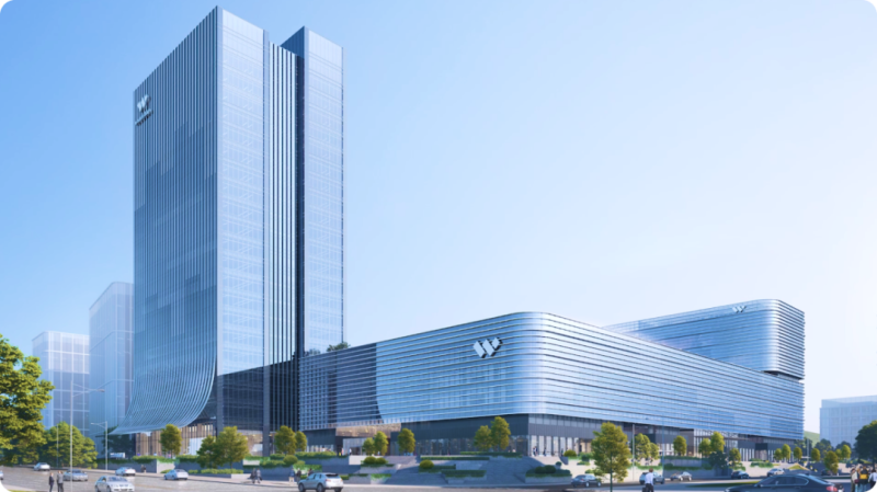 万兴科技(长沙)创意科学园。受访者供图 万兴科技(长沙)创意科学园。受访者供图