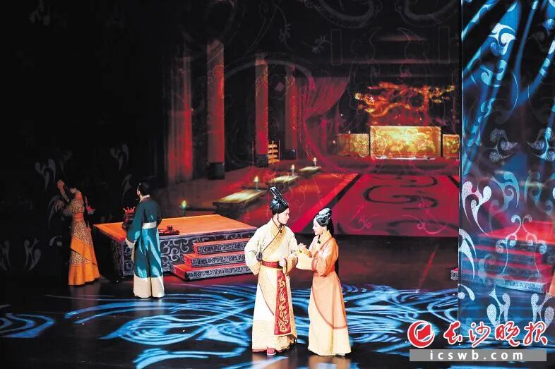 以马王堆为代表，长沙的马文化底蕴深厚，影响深远。图为马王堆复原动态展《一念·辛追梦》。王志伟 摄