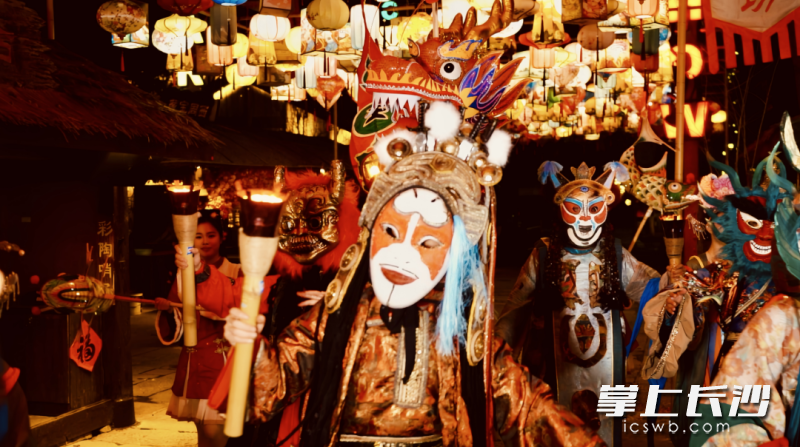 宁乡以古今交融的多元体验，邀游客共度别样新春。均为景区供图