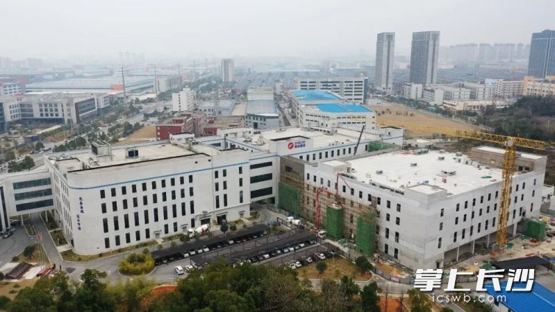 新林制药产业园二期“智慧中医+云药房”项目。望城经开区供图 新林制药产业园二期“智慧中医+云药房”项目。望城经开区供图