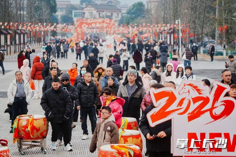 不少市民游客和家人好友一起来逛庙会。 不少市民游客和家人好友一起来逛庙会。