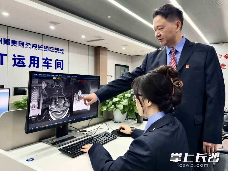 这个夜班，张葵师徒俩共同分析图像超50万张，准确填报故障66件，实现了“零漏检”。