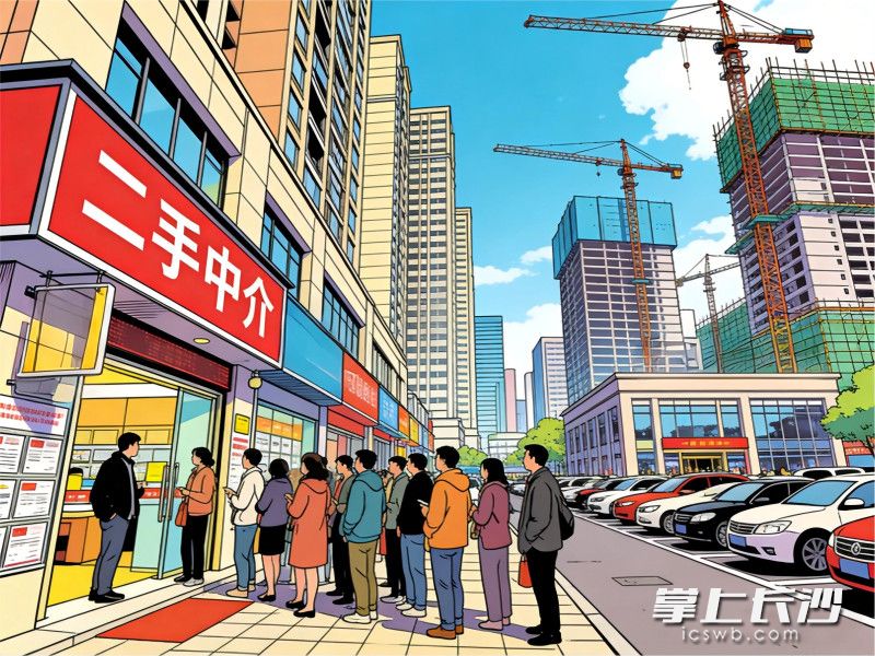 当下政策市场双暖，楼市“金三银四”可期。 AI图片