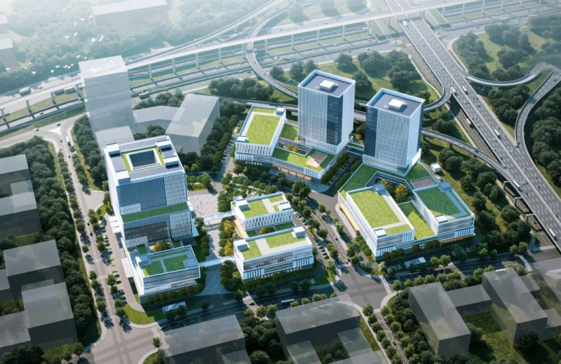 湘江科学城新材料基地效果图。均为长沙晚报通讯员 徐坤 供图