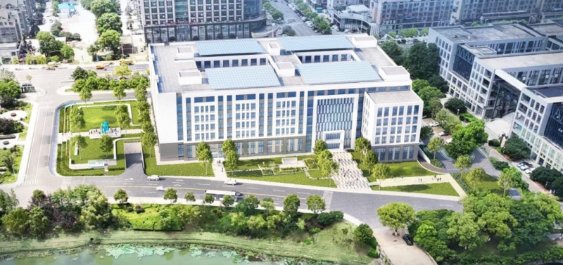 中南大学新校区智能科学与信息技术大楼项目设计效果图。