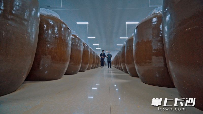 黄材镇唐辣子食品加工厂剁辣椒发酵基地。 黄材镇唐辣子食品加工厂剁辣椒发酵基地。