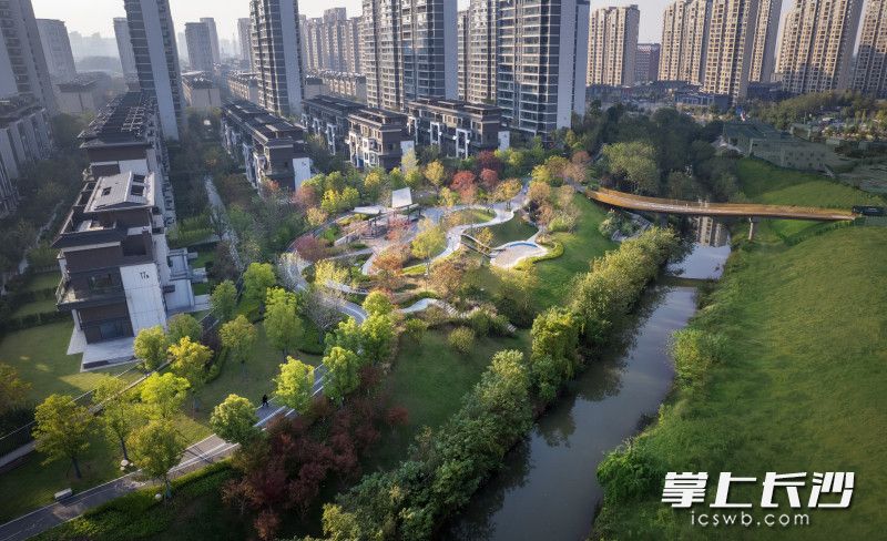 五矿地产在长沙开发了多个楼盘项目。图为其已交付的某项目内实景。 资料图片