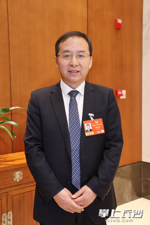 陈赤平。 长沙晚报通讯员 李飞 摄