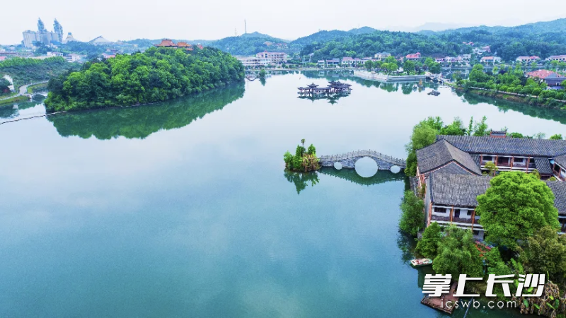 图为长沙县江背镇印山旅游度假区天玺湖。长沙县江背镇供图