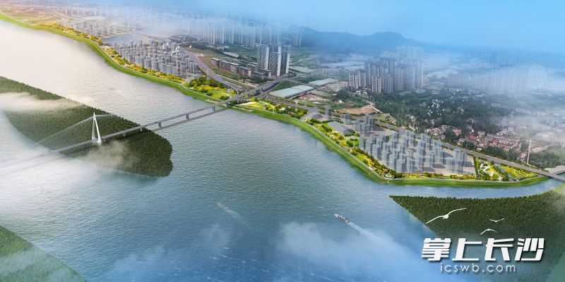 滨江体育公园效果图。