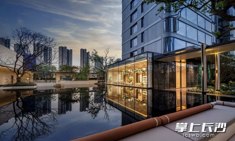 湘江金茂府实景图。通讯员供图