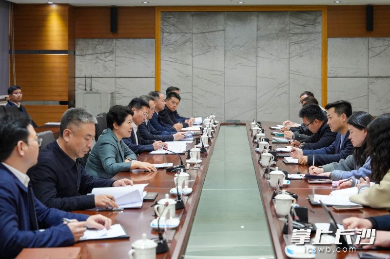 座谈交流现场。 均为长沙晚报全媒体记者 郭雨滴 摄