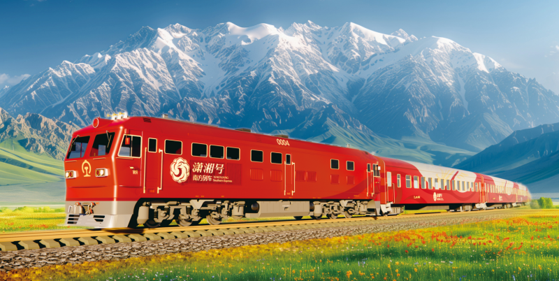 南方列车·潇湘号。均为长沙晚报通讯员汤志强供图 南方列车·潇湘号。均为长沙晚报通讯员汤志强供图