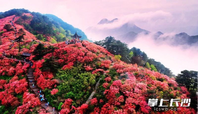 黄冈麻城龟峰山。